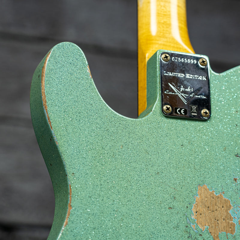 Fender Custom Shop Limited Edition '61 Telecaster Relic - Aged Blue Sparkle