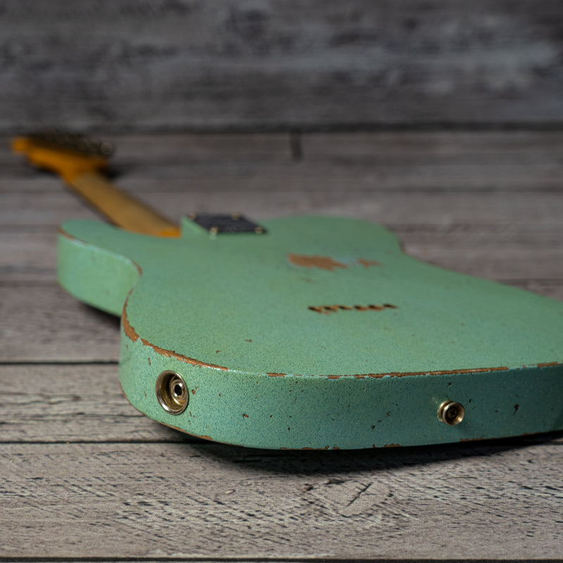 Fender Custom Shop Limited Edition '61 Telecaster Relic - Aged Blue Sparkle