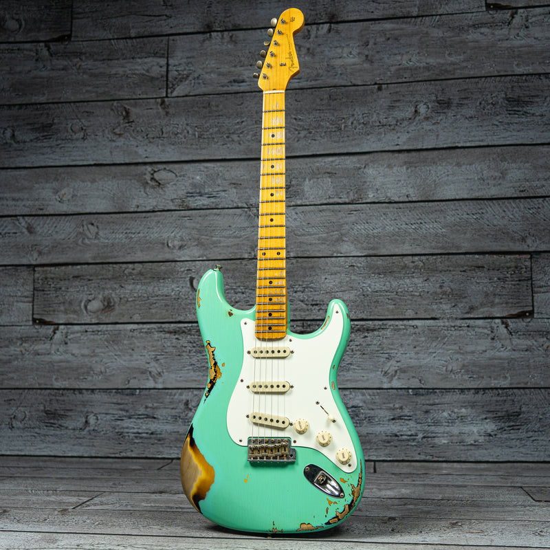 Fender Custom Shop S20 LTD 1956 Stratocaster Heavy Relic - Seafoam Green Over Two-Color Burst