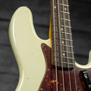 Fender Custom Shop Limited Edition '60 Jazz Bass Relic - Aged Olympic White