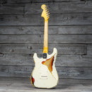 Fender Custom Shop W21 Ltd '67 Heavy Relic Stratocaster - Aged Olympic White over 3-Tone Sunburst