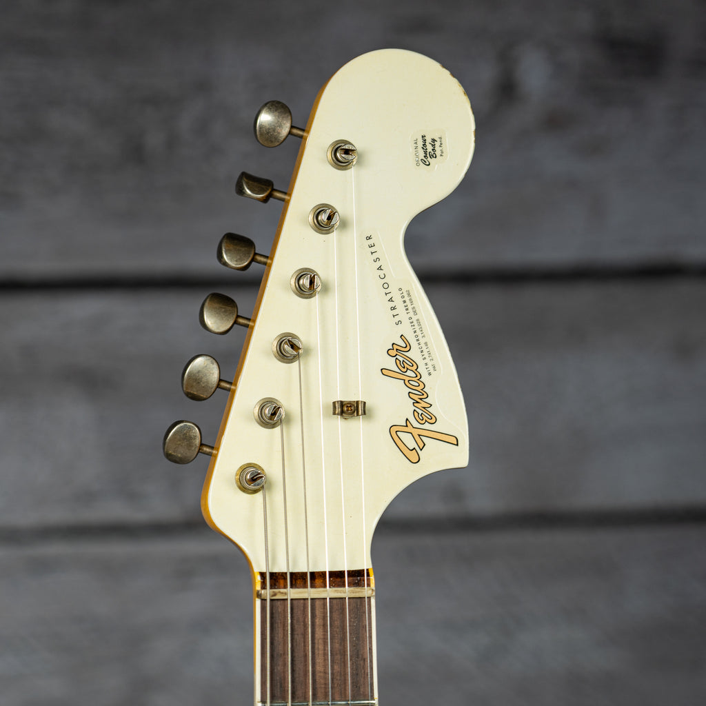 Fender Custom Shop W21 Ltd '67 Heavy Relic Stratocaster - Aged Olympic  White over 3-Tone Sunburst