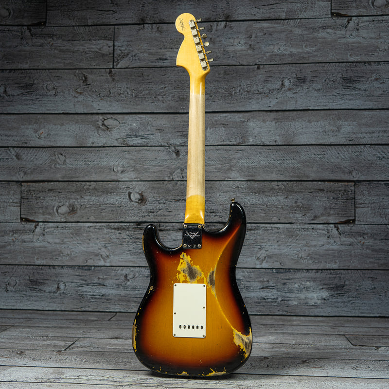 Fender Custom Shop '67 Stratocaster Heavy Relic, Rosewood Fingerboard, Faded Aged 3-Color Sunburst