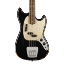 Fender JMJ Road Worn Mustang Bass - Black