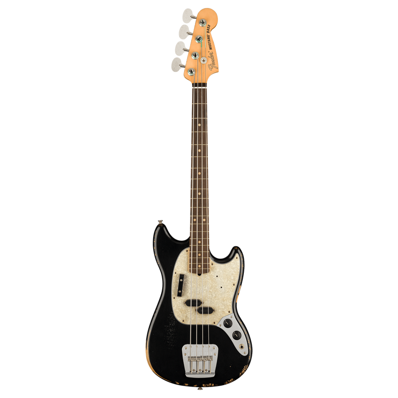 Fender JMJ Road Worn Mustang Bass - Black