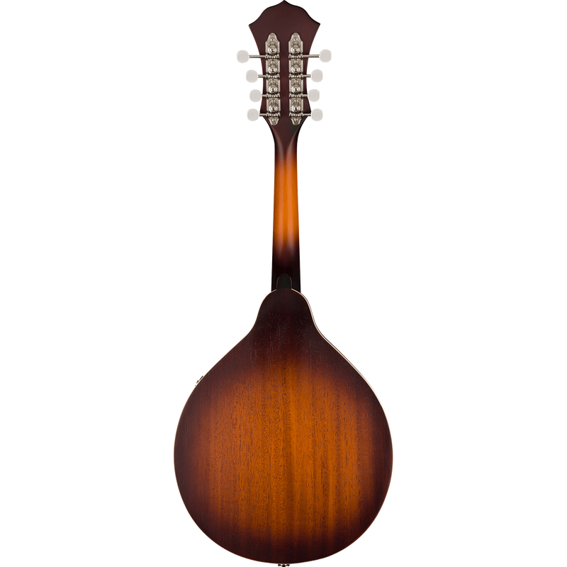 Fender PM-180E Mandolin - Walnut Fingerboard, Aged Cognac Burst