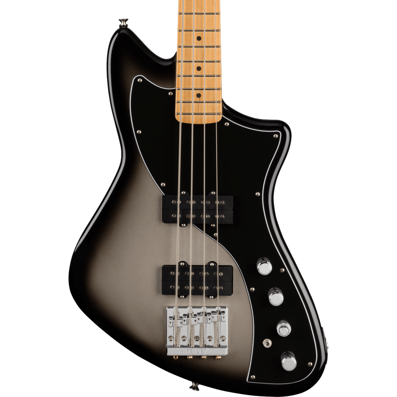 Fender Player Plus Active Meteora Bass - Maple Fingerboard, Silverburst
