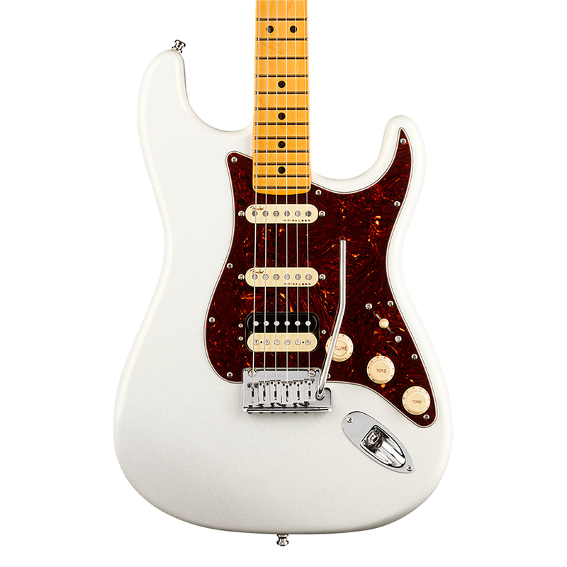 Fender American Ultra Stratocaster HSS - Maple Fingerboard, Arctic Pearl