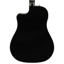 Fender CD-60SCE Dreadnought - Walnut Fingerboard, Black