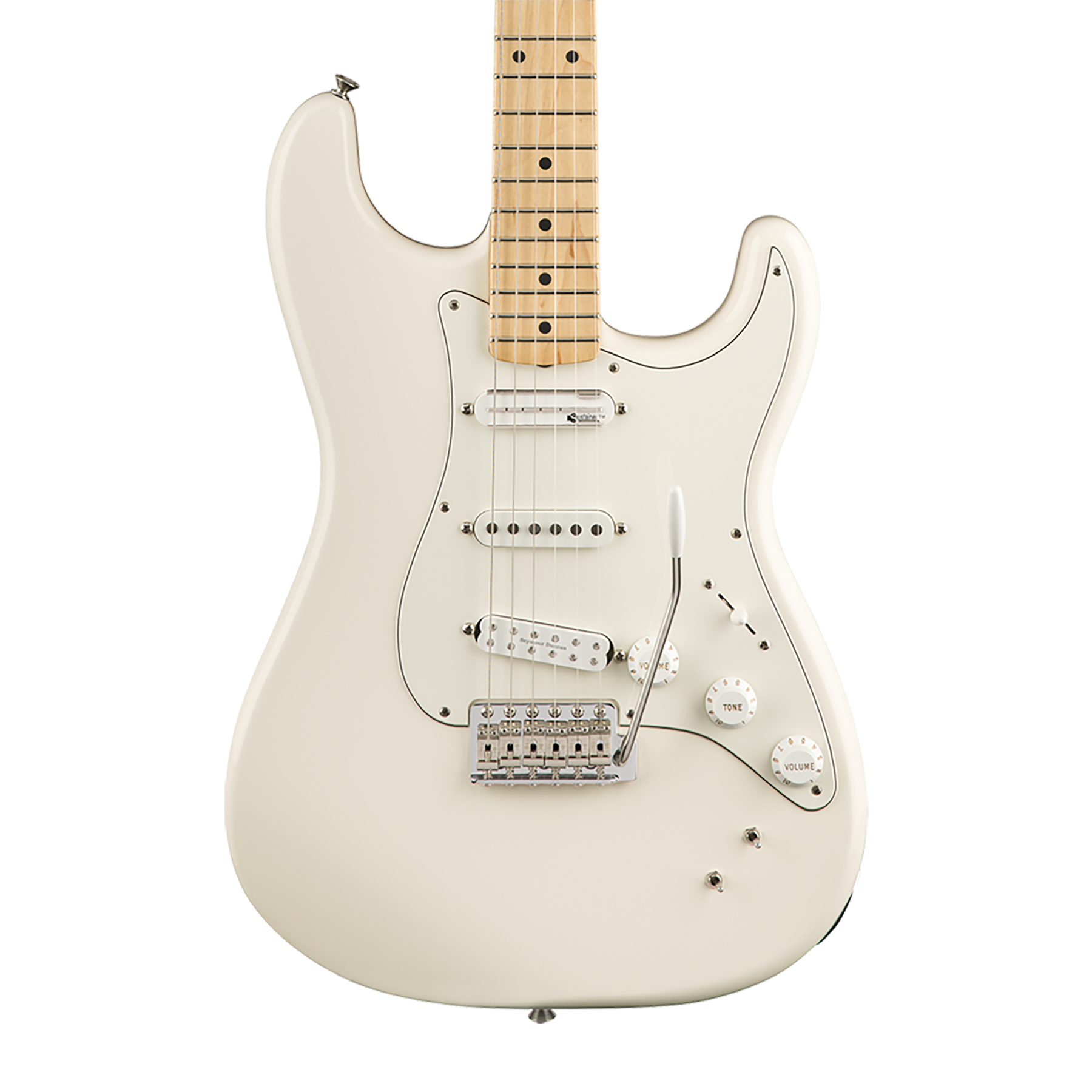 Fender EOB Stratocaster - Maple Fingerboard, Olympic White