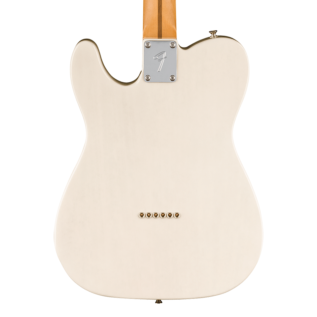 Fender Gold Foil Telecaster Ebony Fingerboard, White Blonde