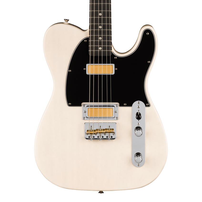 Fender Gold Foil Telecaster Ebony Fingerboard, White Blonde
