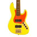 Fender MonoNeon Jazz Bass V - Maple Fingerboard, Neon Yellow