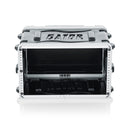 Gator Cases GR-6S 6U Audio Rack; Shallow
