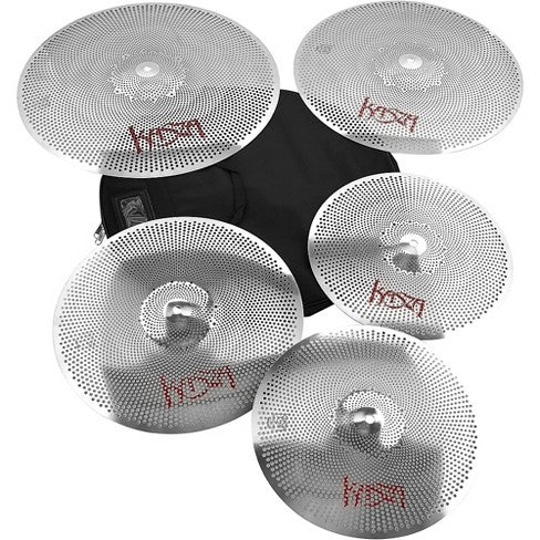 Kasza Cymbals Quiet on the Set Practice Cymbal Pack