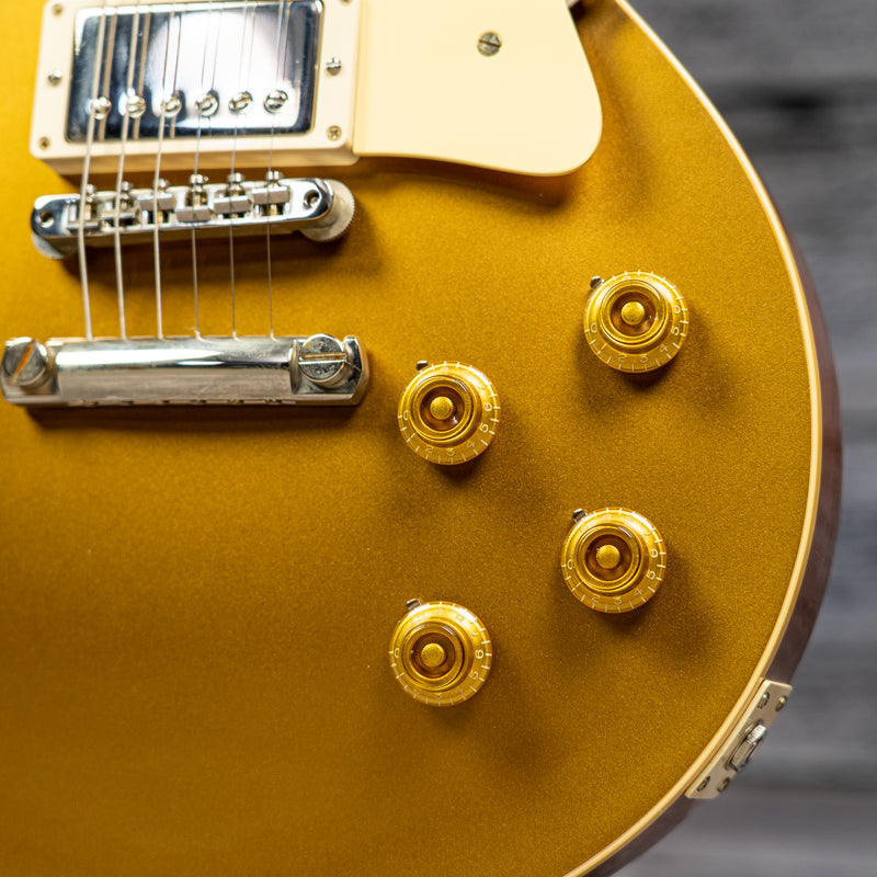 Gibson Custom 1957 Les Paul Standard Goldtop Reissue VOS - Double Gold