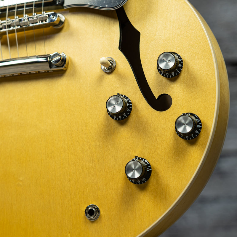 Gibson ES-335 Satin - Satin Vintage Natural