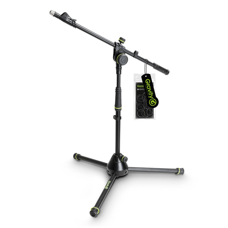 Gravity MS 4222 B Short Microphone Stand with Folding Base