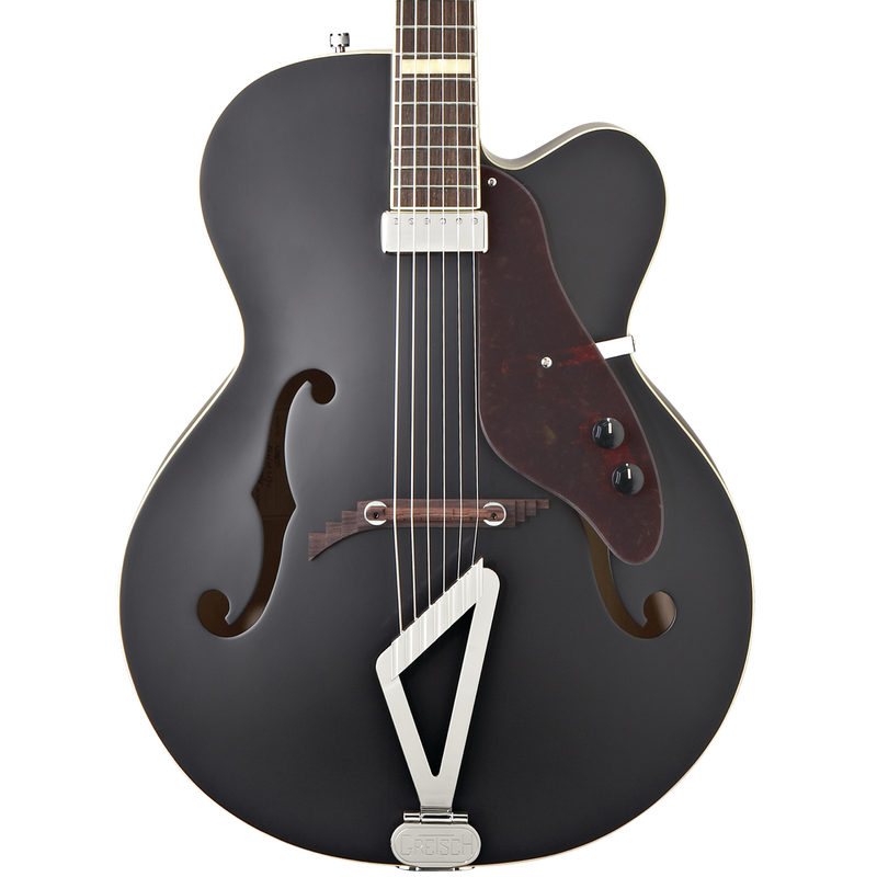 Gretsch G100CE Synchromatic Archtop - Rosewood Fingerboard, Flat Black