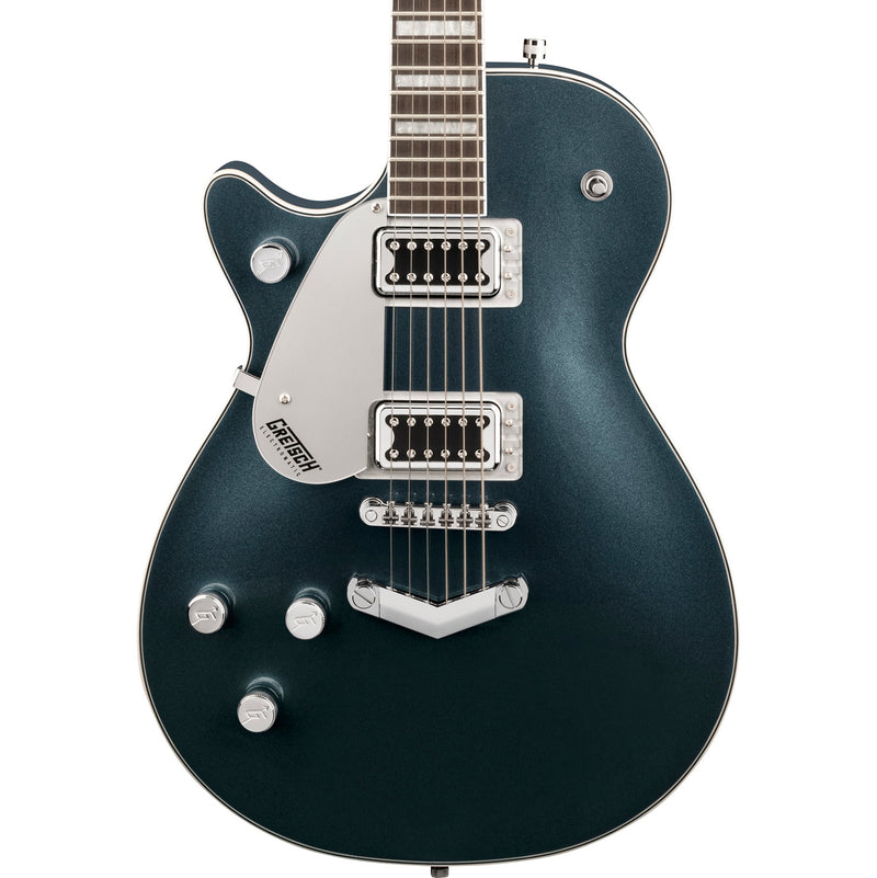 Gretsch G5220LH Electromatic Jet Bt Single-Cut With V-Stoptail - Left-Handed, Laurel Fingerboard, Jade Grey Metallic