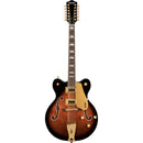 Gretsch G5422G-12 Electromatic Classic Hollow Body Double-Cut 12-String With Gold Hardware - Laurel Fingerboard, Single Barrel Burst