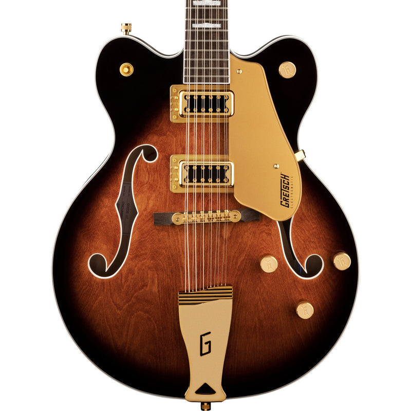 Gretsch G5422G-12 Electromatic Classic Hollow Body Double-Cut 12-String With Gold Hardware - Laurel Fingerboard, Single Barrel Burst