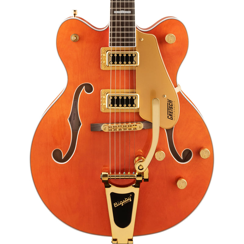 Gretsch G5422TG Electromatic Classic Hollow Body Double-Cut With Bigsby And Gold Hardware - Laurel Fingerboard, Orange Stain