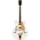Gretsch G5422TG Electromatic Classic Hollow Body Double-Cut With Bigsby And Gold Hardware - Laurel Fingerboard, Snowcrest White