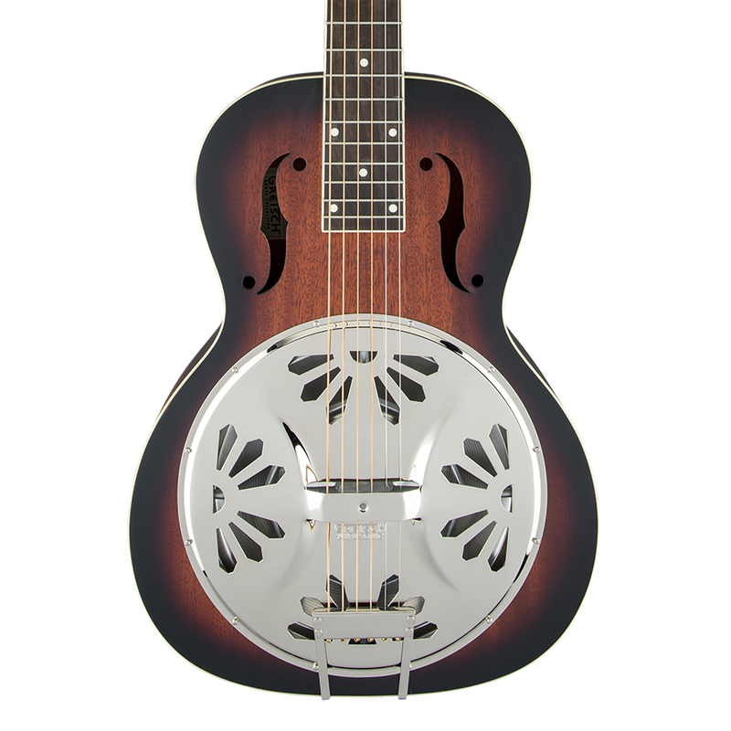 Gretsch G9230 Bobtail™ Square-Neck A.E. - Mahogany Body Spider Cone Resonator Guitar, Fishman Nashville Resonator Pickup, 2-Color Sunburst