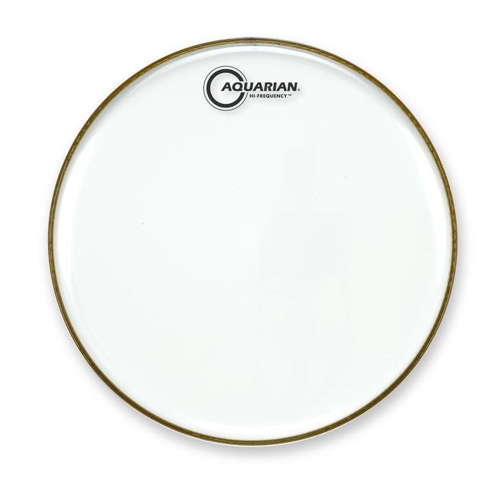 Aquarian Hi-Frequency, Clear, 7mil Single Ply Drumhead, 14"