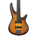 Ibanez Bass Workshop SRF700 Fretless - Brown Burst Flat
