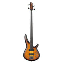 Ibanez Bass Workshop SRF700 Fretless - Brown Burst Flat