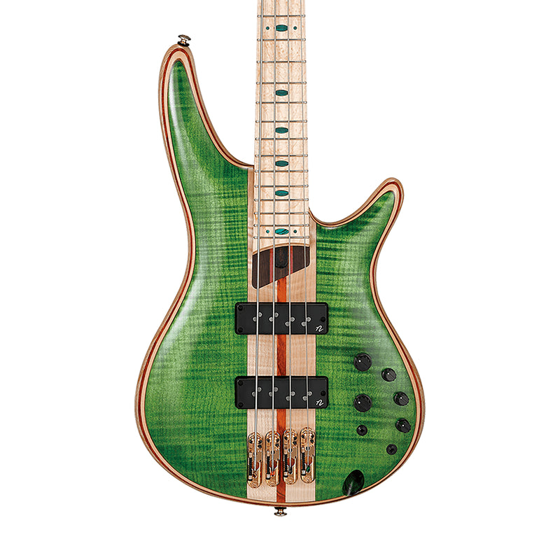 Ibanez SR4FMDX Premium Bass - Emerald Green Low Gloss