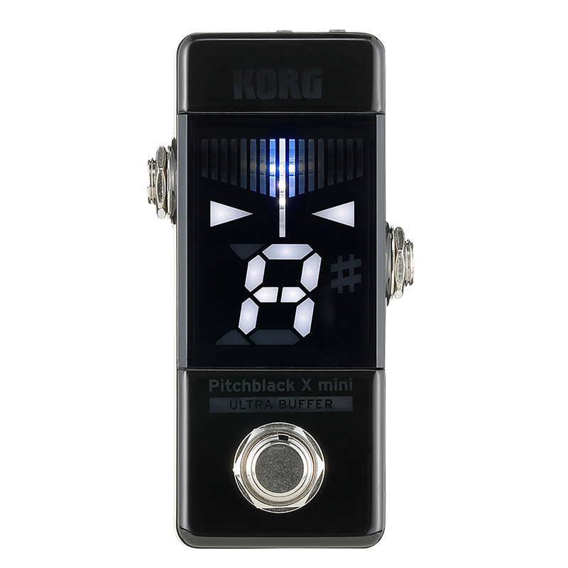 KORG Pitchblack X mini Chromatic Pedal Tuner