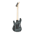 Kramer NightSwan - Black with Blue Polka Dots
