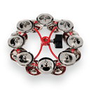Latin Percussion City Series Hi Hat Jingle Ring Double Row
