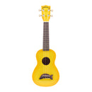 Kala MK-SD/YLBURST Yellow Burst Soprano Dolphin Rosewood