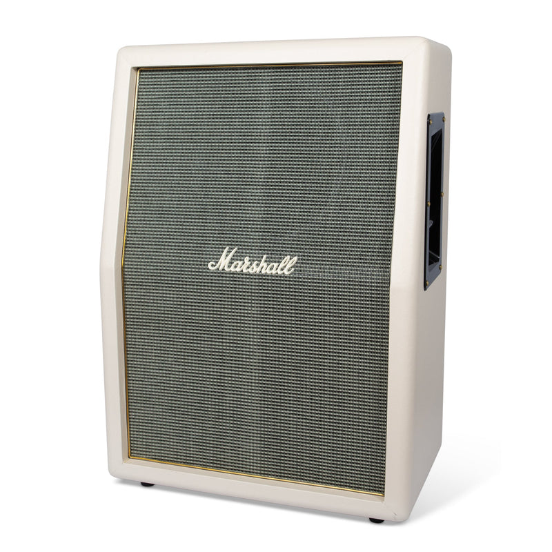 Marshall Origin 160W 2x12 Vertical Extension Cabinet - Limited Edition Cream