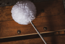 Vic Firth VICKICK™ BASS DRUM BEATER-- Medium Felt Core Covered with Fleece, Oval Head