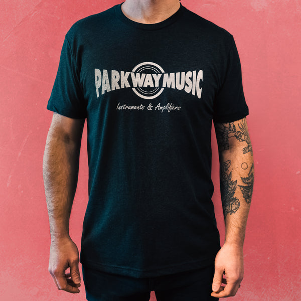 Parkway Music Tri-Blend Original Logo Shirt - Charcoal Gray