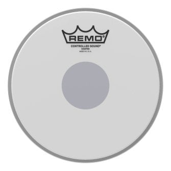 Remo 18" Controlled Sound Coated Bottom Black Dot