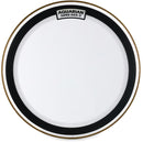 Aquarian Superkick II, White Texture Coated Double Ply Bass Drumhead with SK Floating Muffle Ring - 22"