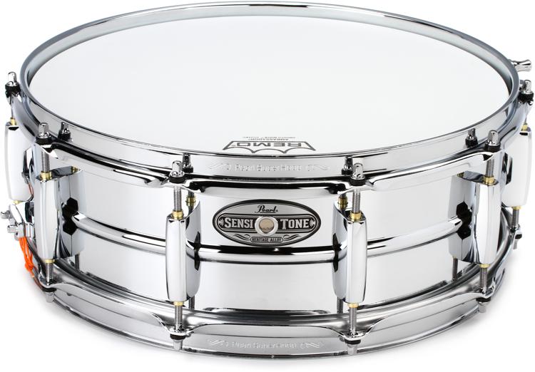 Pearl SensiTone Heritage Alloy 14"x5" Beaded 1mm Steel Snare Drum