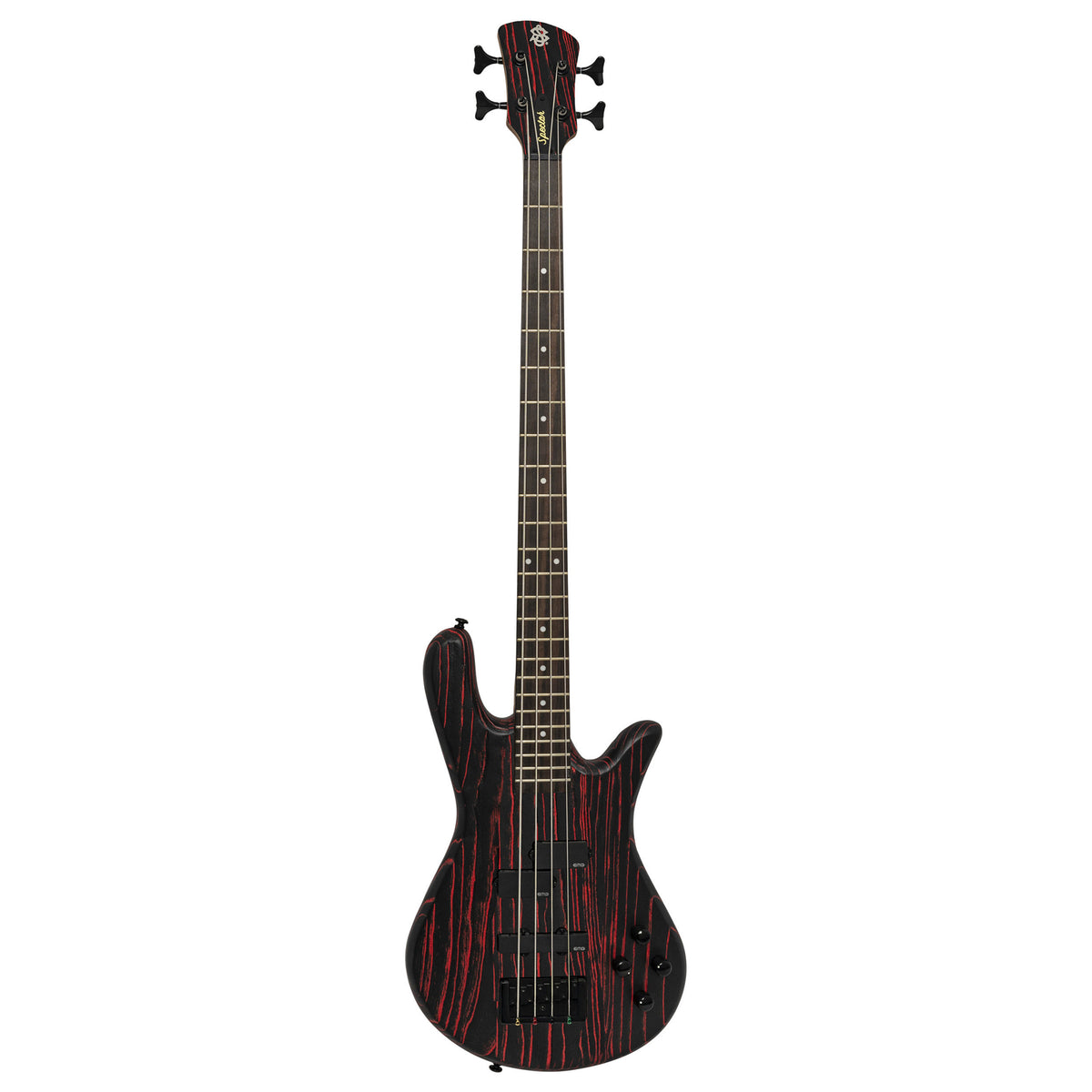 Spector NS Pulse 4 Bass Guitar - Cinder Red