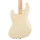Squier 40th Anniversary Jazz Bass - Gold Edition, Laurel Fingerboard, Olympic White