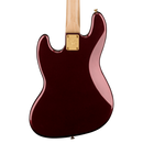 Squier 40th Anniversary Jazz Bass - Gold Edition, Laurel Fingerboard, Ruby Red Metallic