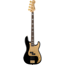 Squier 40th Anniversary Precision Bass - Gold Edition, Laurel Fingerboard, Black