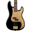 Squier 40th Anniversary Precision Bass - Gold Edition, Laurel Fingerboard, Black