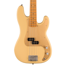 Squier 40th Anniversary Precision Bass - Vintage Edition, Maple Fingerboard, Satin Vintage Blonde