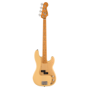 Squier 40th Anniversary Precision Bass - Vintage Edition, Maple Fingerboard, Satin Vintage Blonde